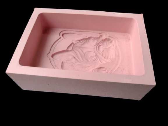 Molde silicone para sabonetes Bulldog