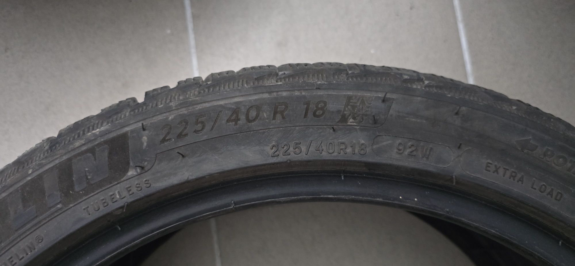 Opony Michelin pilot alpin 5 225/40 r18