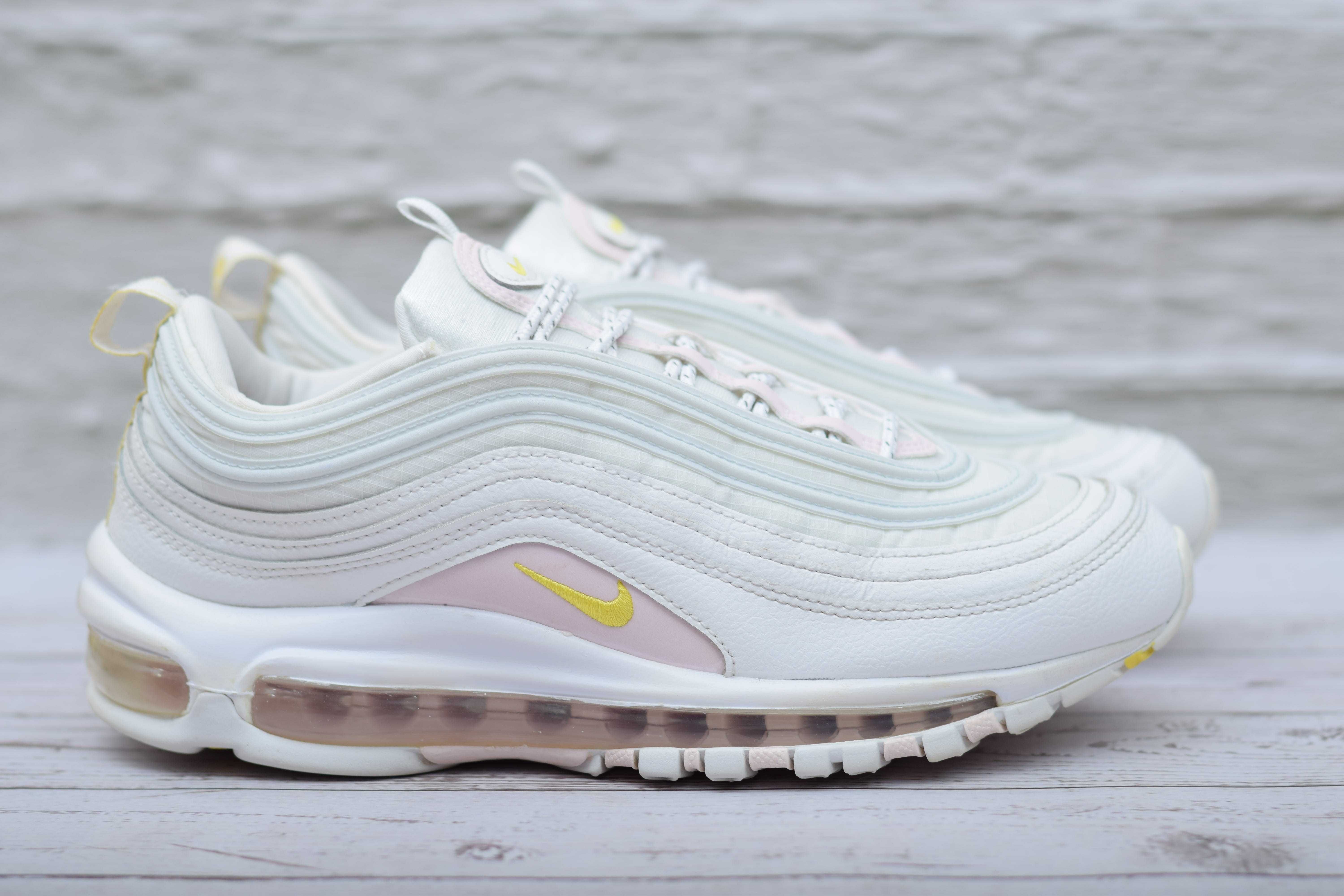 Белые женские кроссовки Nike Air Max 97, найк. 40 размер. Оригинал