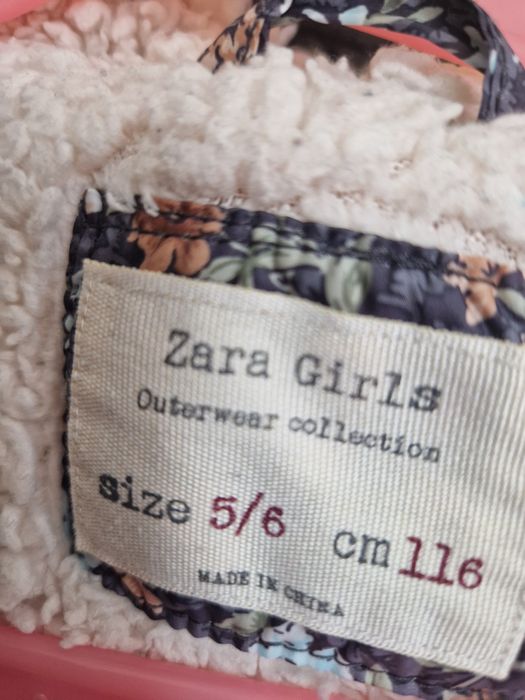 Bezrękawniki/kamizelka ZARA 116 ciepła