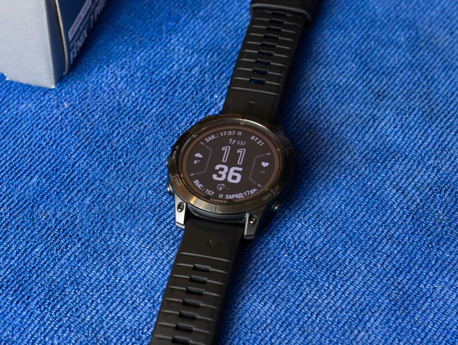 Garmin Fenix 7 pro sapphire solar titanium 47мм