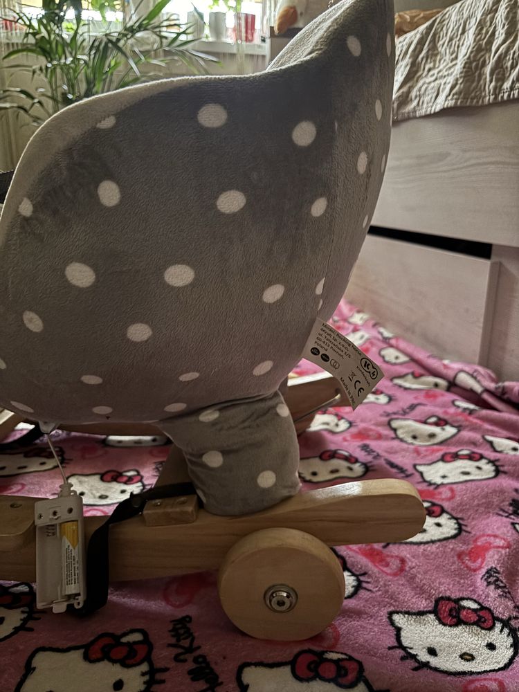 Kinderkraft Konik na biegunach z funkcją jeździka
