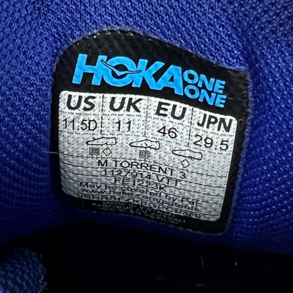 Кросівки Hoka Torrent 3 1127914 розмір 46 оригінал