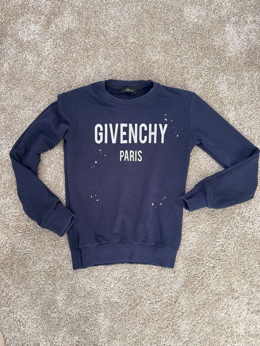 Givenchy Paris bluza granatowa dresowa s