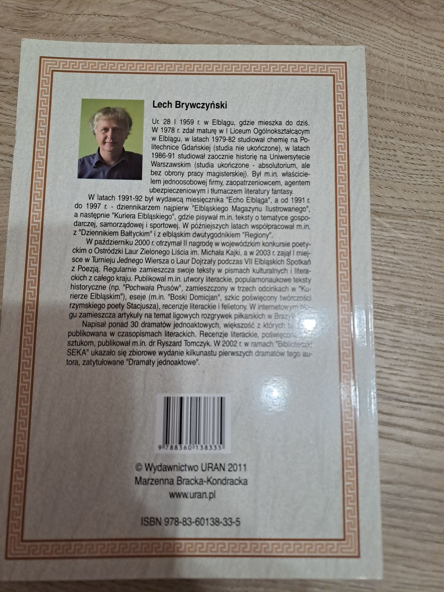 Książka A jak Ajakos Lech Brywczyński dramaty jednoaktowe