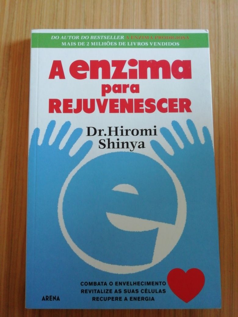 Livro "A enzima para rejuvenescer