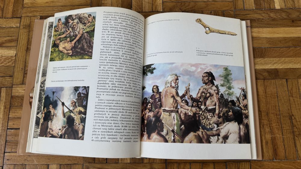 Pradzieje człowieka Josef Wolf i Zdenek Burian