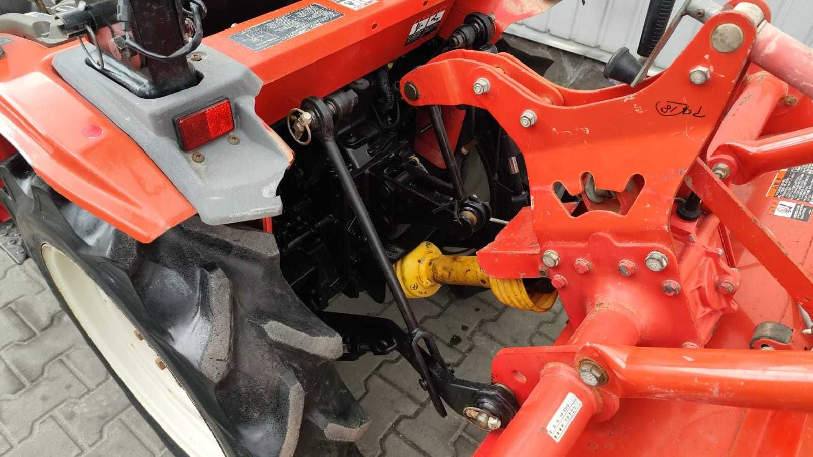 Japoński traktorek Mitsubishi gs 160 glebogryzarka 4x4 16km