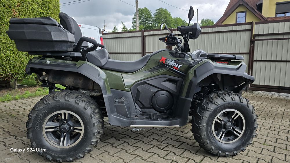 Loncin Xwolf 700L gwarancja, jak nowy, superstan, na fakturę T3b