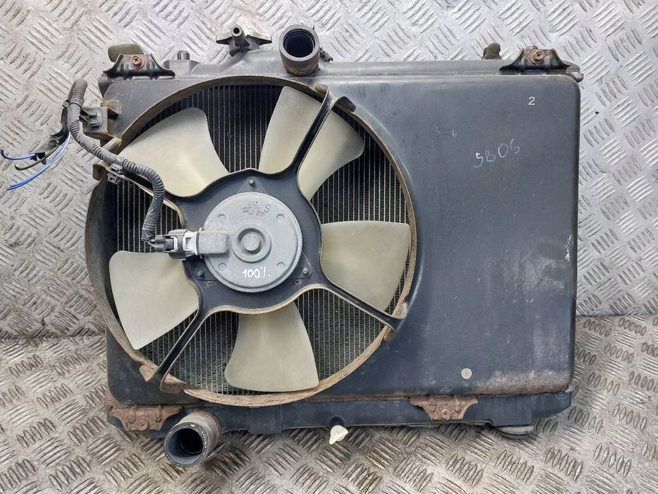 CHŁODNICA WODY + WENTYLATOR SWIFT IV 1.3 16V 168000-8310 222000-2110