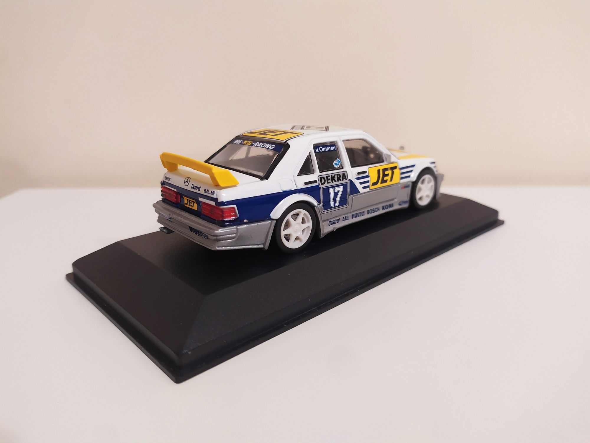 Minichamps 1:43 Mercedes Benz 190 E EVO 1 MS-JET - JEDYNY