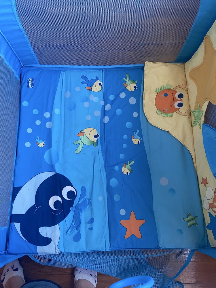 Манеж дитячий Chicco Open Box Sea Dreams