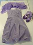 Vestido de cerimónia em lilás