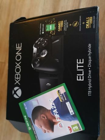 Xbox One Elite 1tb kinekt 2 pady Fifa22