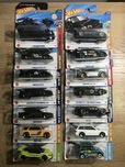 Zestaw 14 hot wheels bmw 635 porsche gt3 williams bentley skyline th