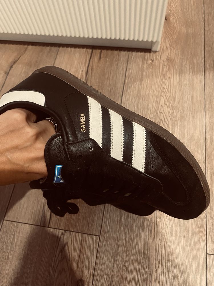 Buty sportowe adidasy  adidas samba czarne