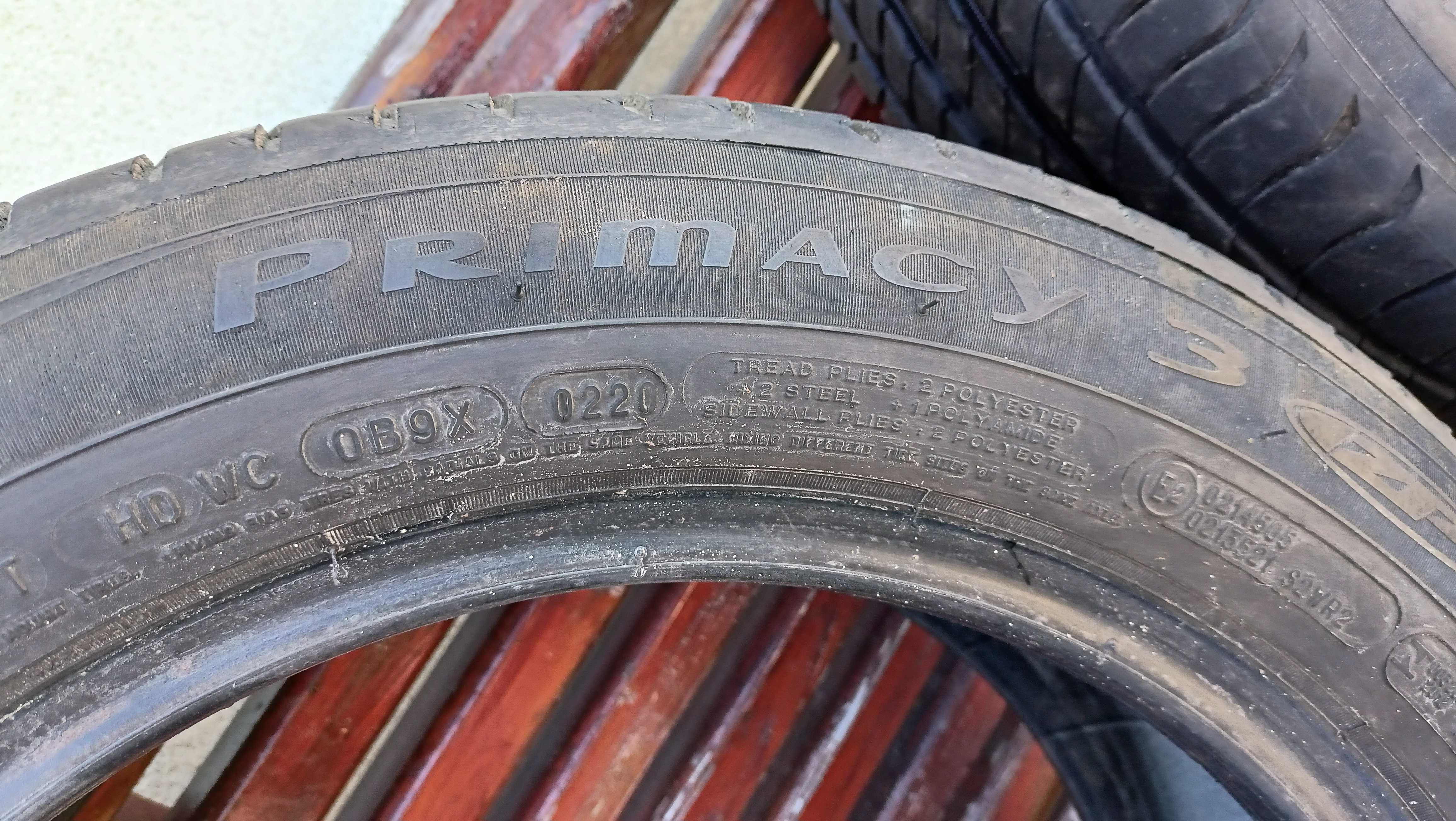 продам БРОНЬОВАНІ літні шини Michelin Primacy 3 205/55 R16 91V