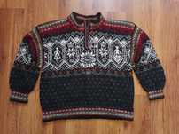 Dale of Norway Dale Garn Norge 2000 sweter wełniany Vintage S
