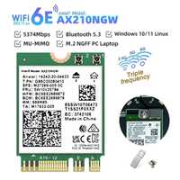 Wi-Fi модуль Intel AX210 Wi-Fi 6E AX210NGW