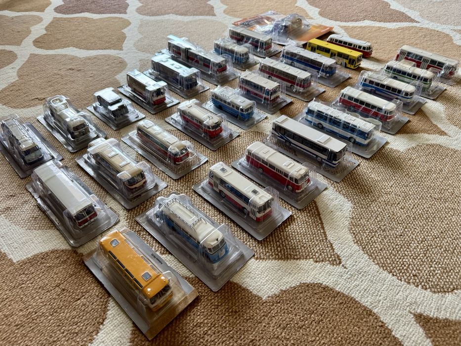 Kultowe Autobusy PRL-u 1:72 kolekcja!