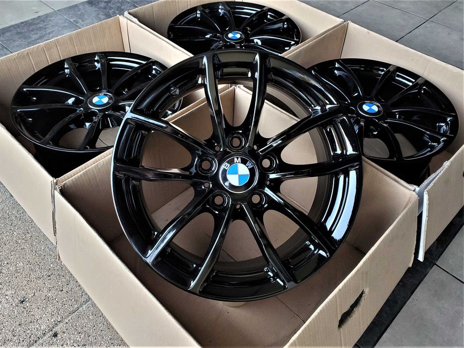 Alufelgi 16 5x120 Czarne BMW 1 3 E87 F20 F21 E46 E90 F30 F31 647#