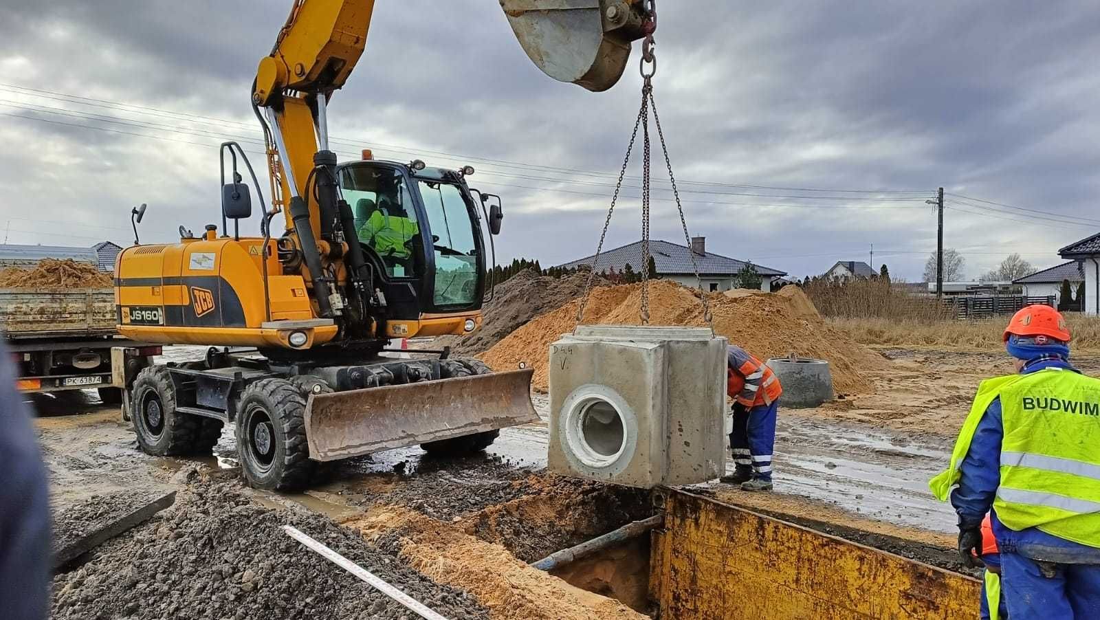 Sprzedam koparkę kołową JCB JSW160