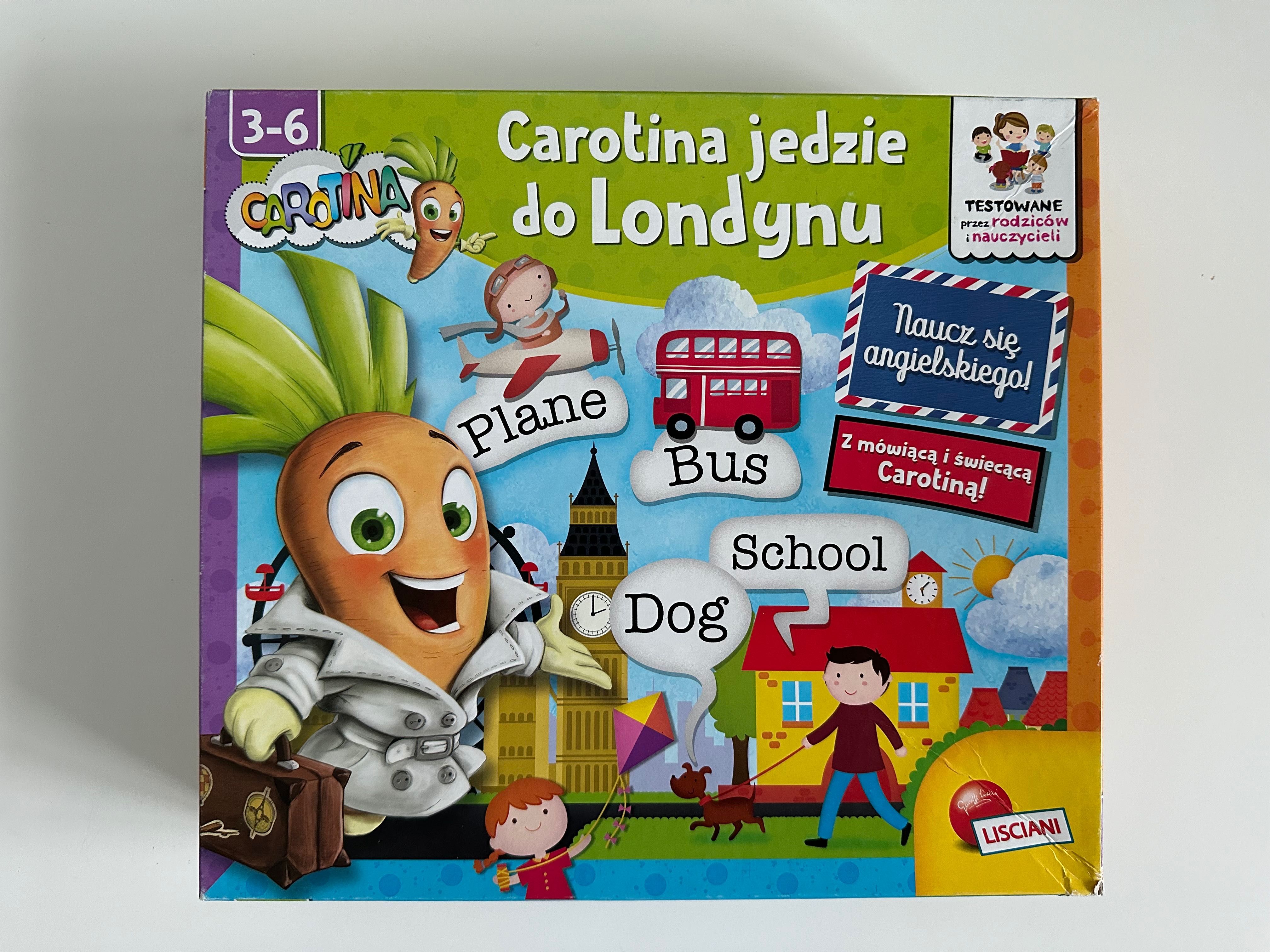 Carotina Jedzie Do Londynu nauka angielskiego