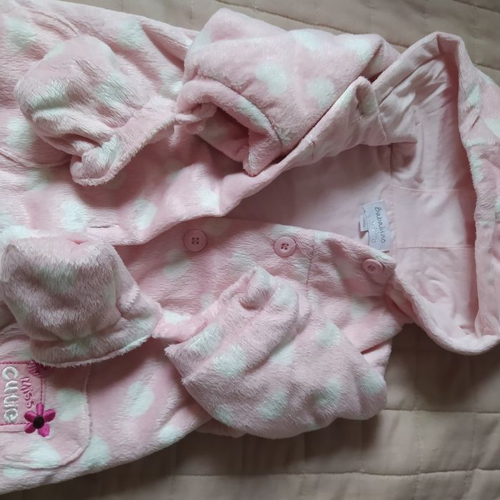 Kombinezon niemowlęcy z rękawiczkami, r. 3-6 m, Babaluno baby