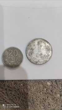 Stara moneta 20gr i 1zl z prlu 1976 i 1978