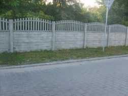 Ogrodzenie betonowe płot panel