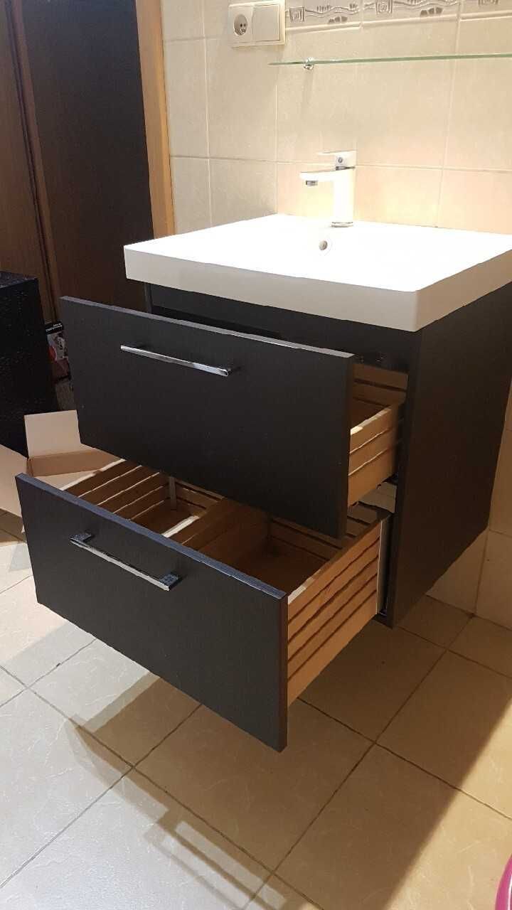 Szafka pod umywalkę Godmorgon 60cm Ikea wenge/ciemnobrązowy NOWA