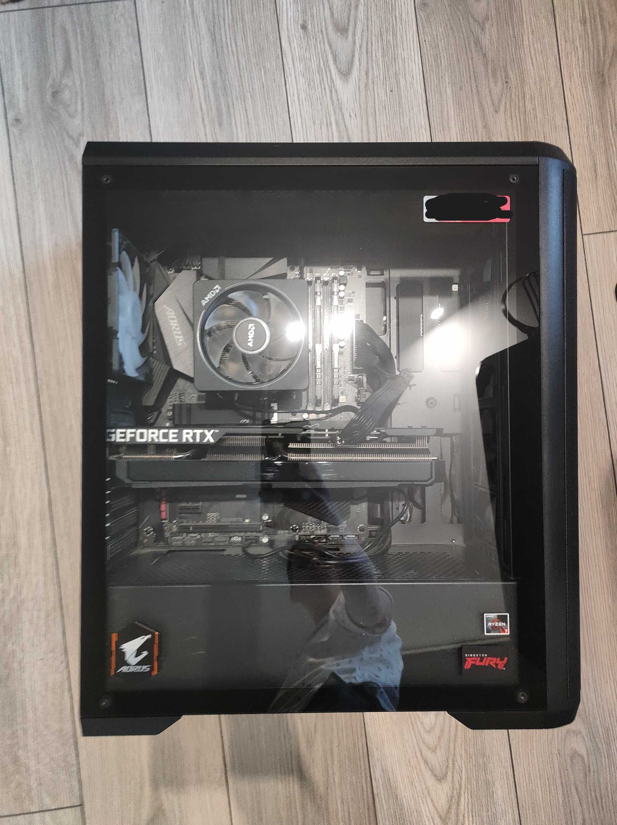 Komputer Gamingowy RTX3060 Ryzen 7 3800X 16gb ramu