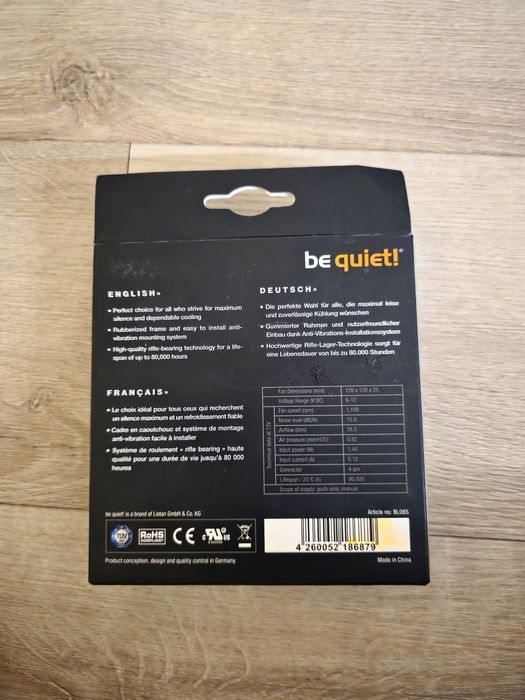 Wentylator be quiet! Shadow Wings 2 120mm PWM - Nowy Cichy Fan