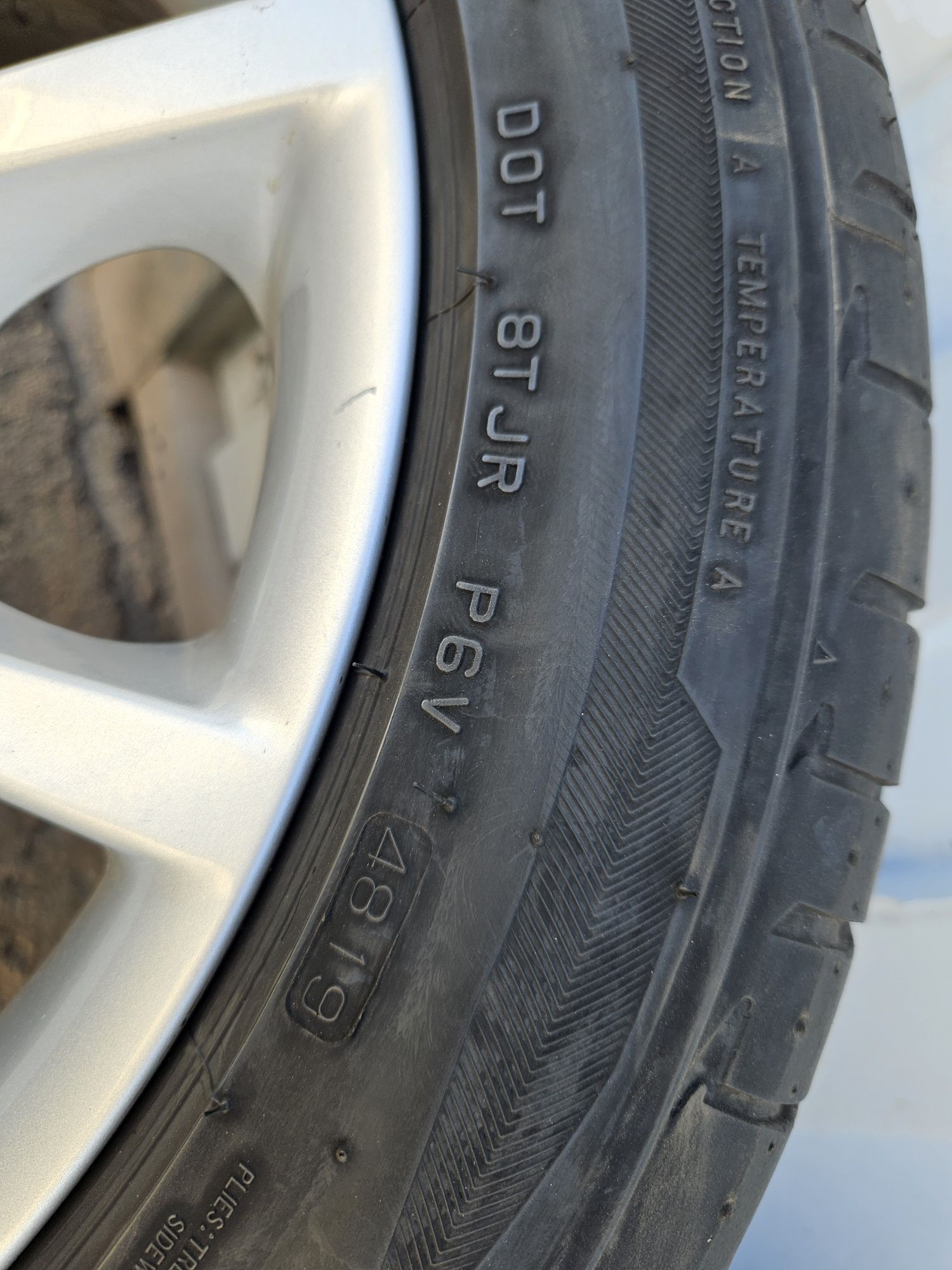 Oryginalne Alufelgi BMW 245 Opony Lato Runflat 225/50/17 e39 e60