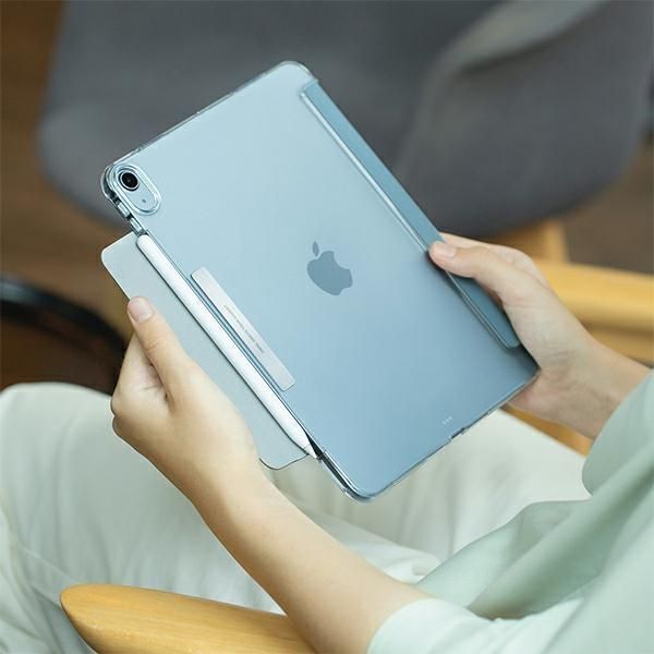 Etui UNIQ Camden do iPada Air 10,9" Lawendowy Antybakteryjne