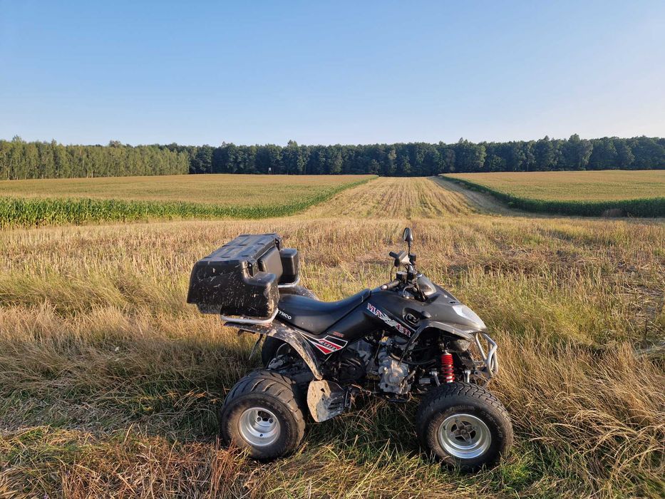 Quad Kymco Maxxer 300 Homologacja, zarejestrowany ubezpieczony ZADBANY