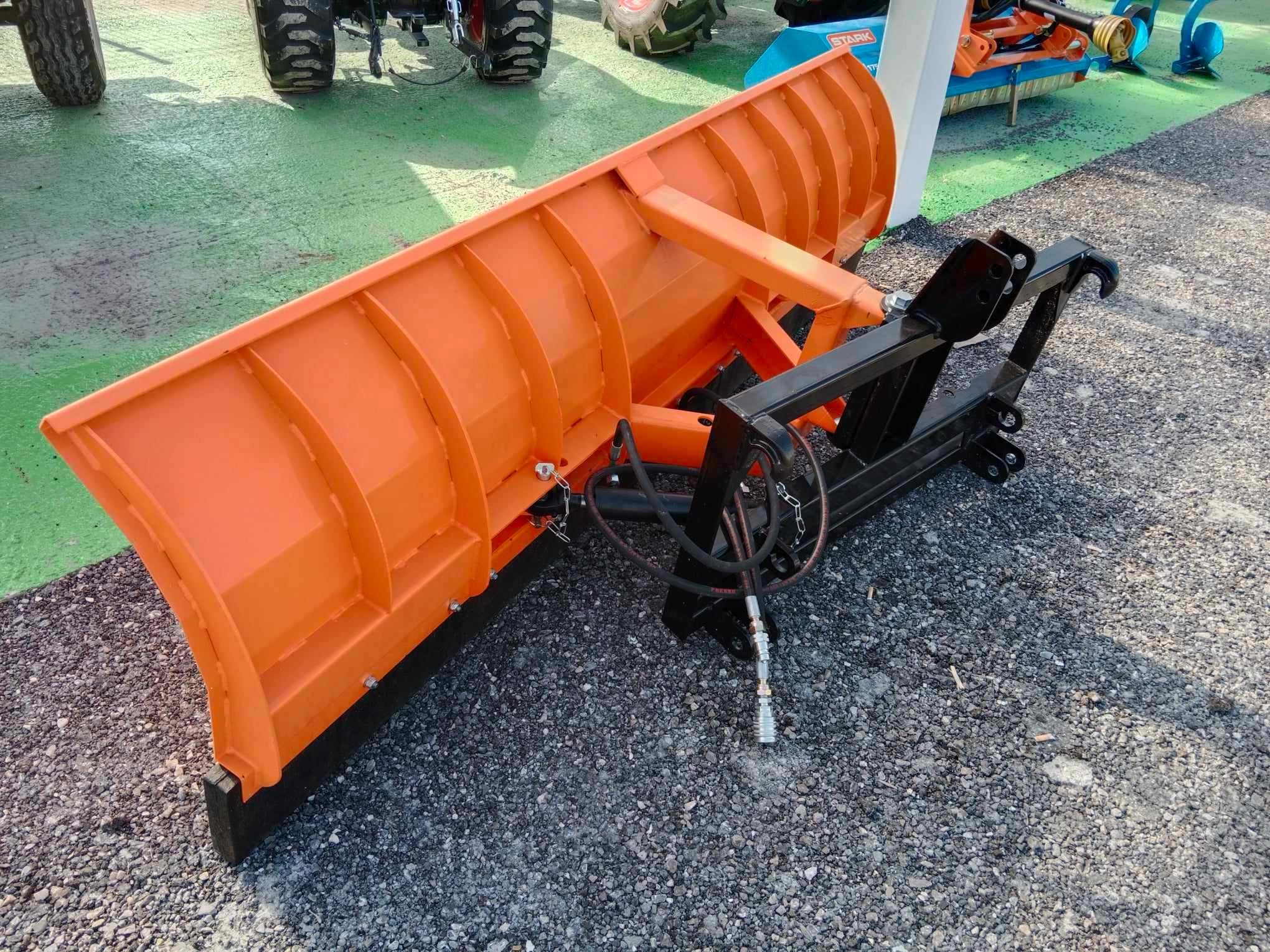 Pług do śniegu śnieżny 1,5 - 3m na TURa wózek widłow Transport Cała PL