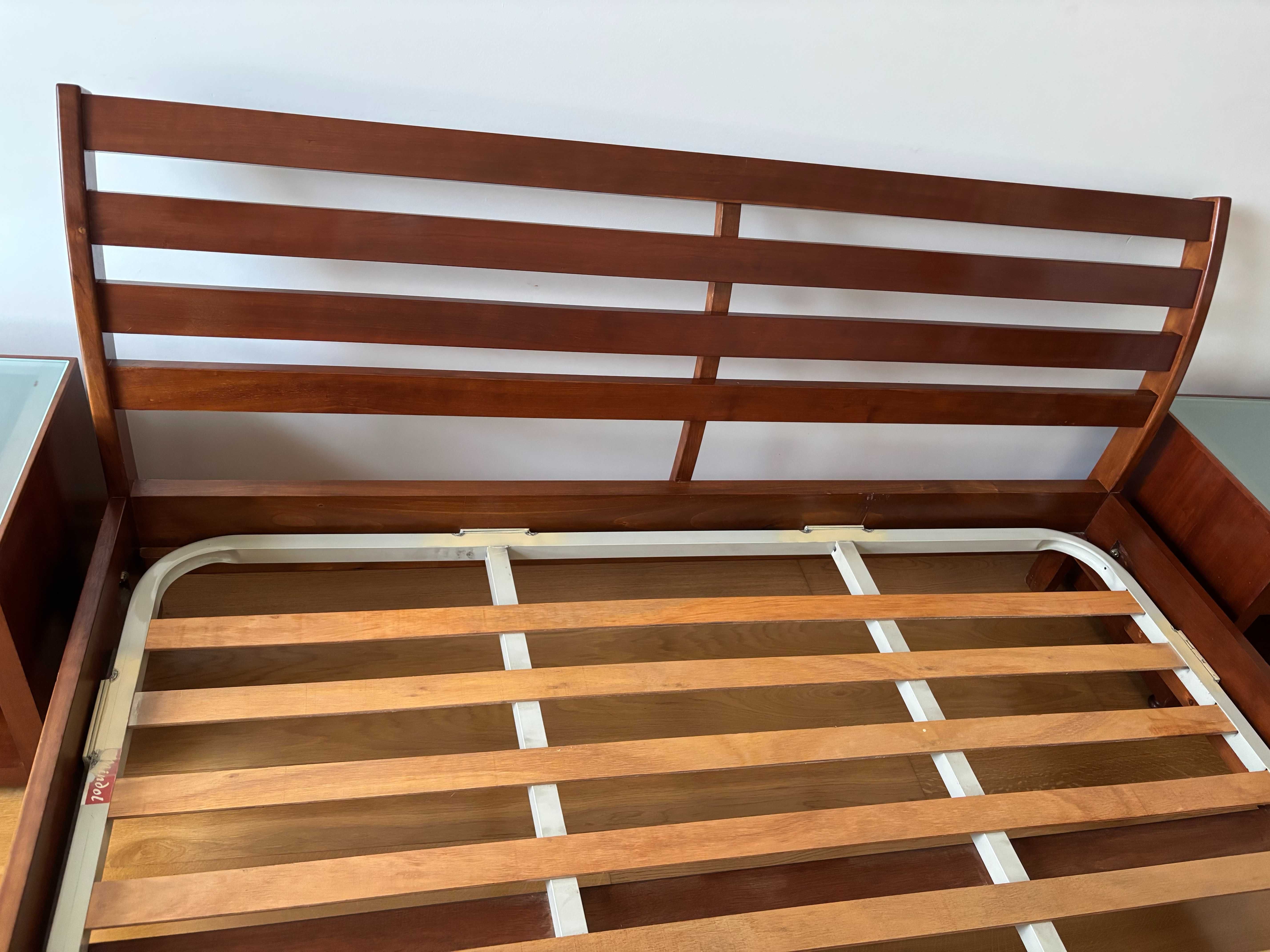 Cama casal madeira 160 x 200