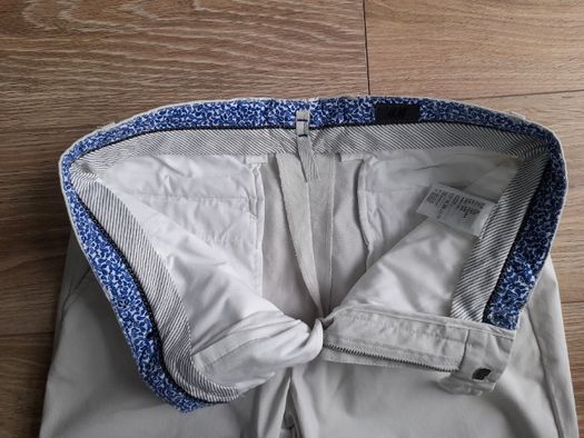 Spodnie męskie bawełniane H&M rozm. 46/S NOWE