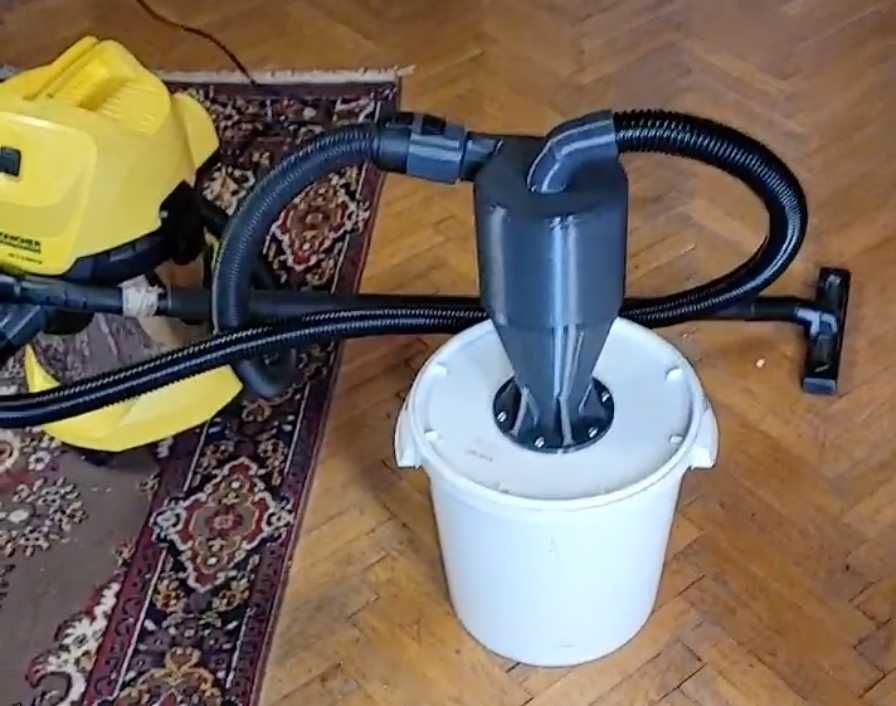 Комплект циклону на пилосос, шланг, адаптери Karcher, Starmix та інші
