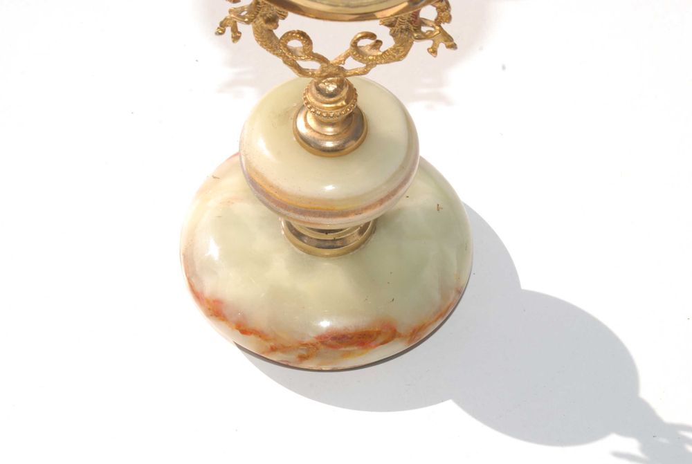 Stary budzik zegarek zegar Ritz marmur lata 60/70 unikat kolekcjonersk