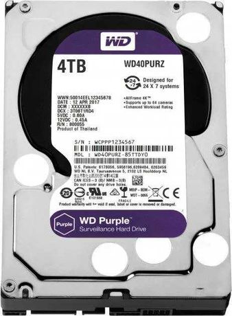 Накопичувач HDD WD40PURX