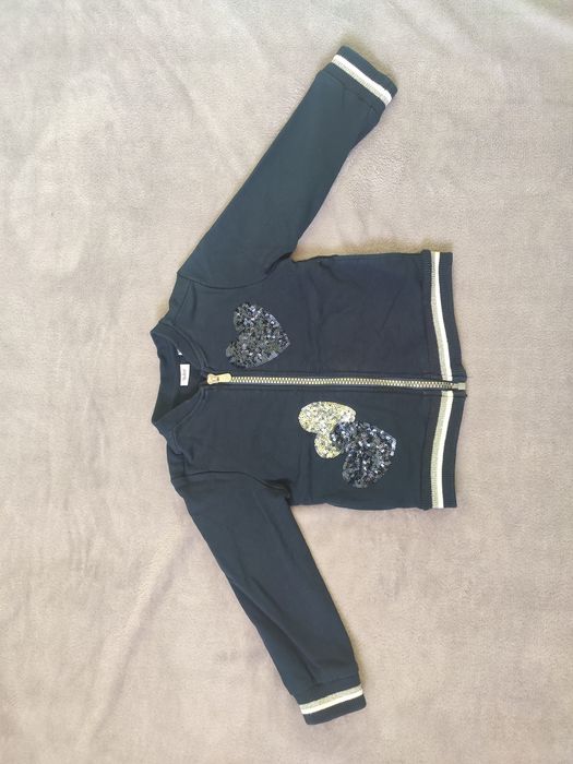 Кофта на молнии с пайетками Blukids для девочки 1-1.5 года