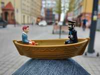 Tintin i Kapitan Baryłka łódka zabawka McDonald 2011