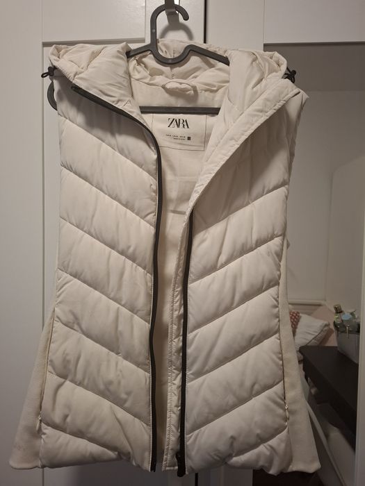 Jaqueta sem mangas - Zara tamanho M