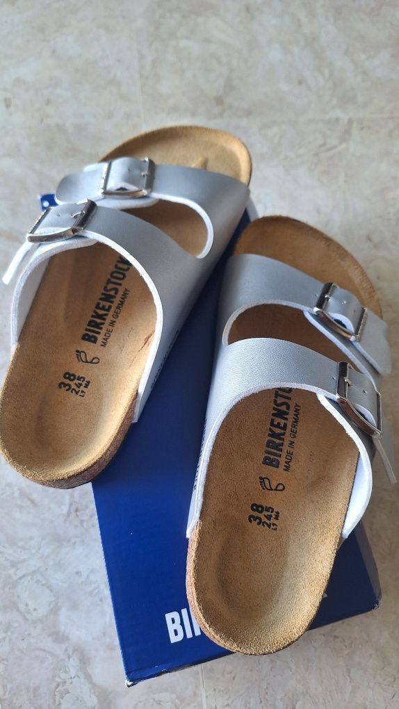 Birkenstock Arizona Prata