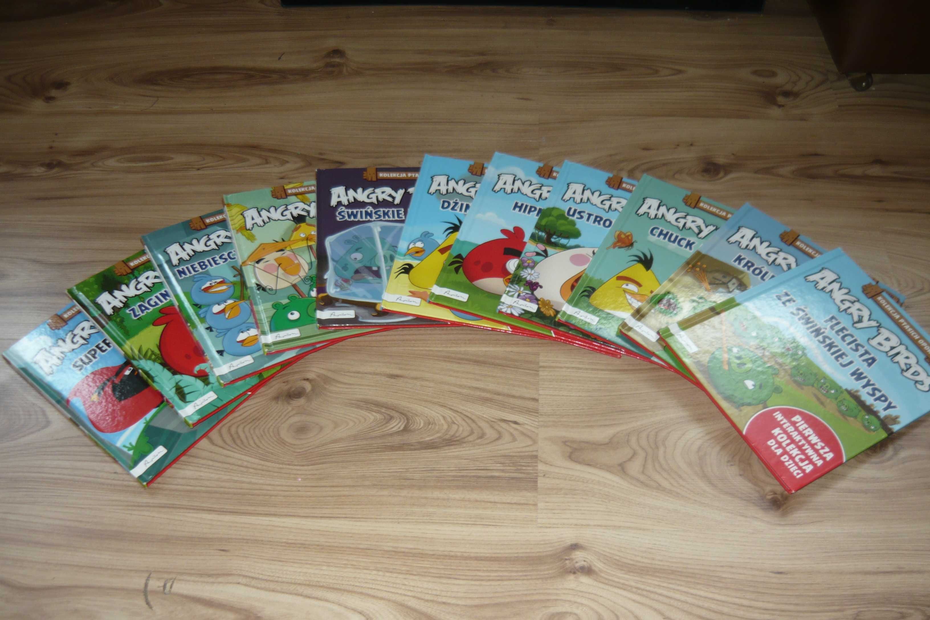 Książki Angry Birds Kolekcja Ptasich Opowieści - Zestaw 11 sztuk