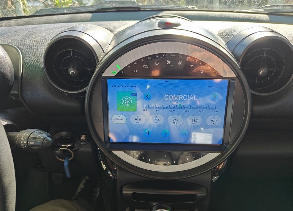 Radio 2 DIN 9" Mini Cooper Countryman (2011 a 2016) + Android (4+32 GB