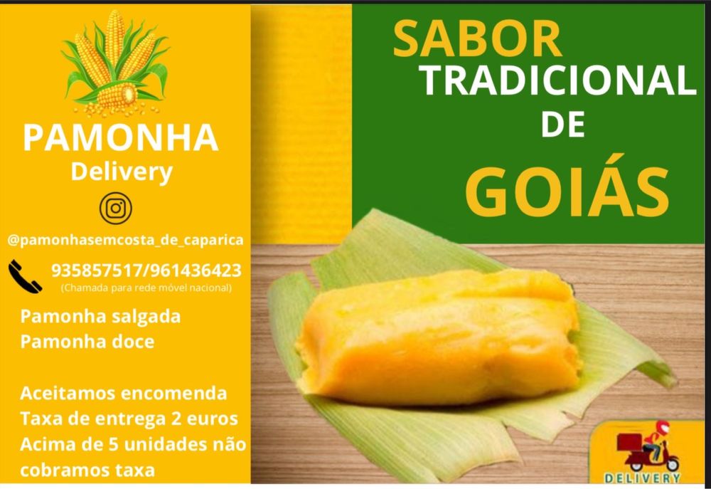 pamonha tradicional de góias