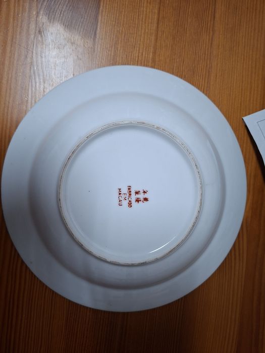 11 pratos loiça de Macau